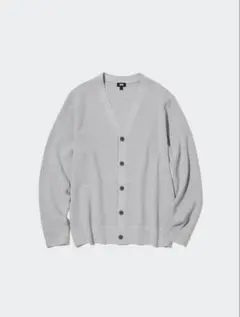 UNIQLO ユニクロ　ウォッシャブルミラノリブVネックカーディガン