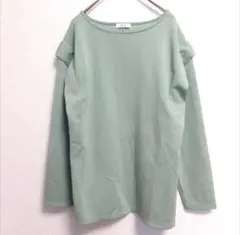 【a.v.v】長袖カットソー(Ｓ)トップス ミントグリーン レディース