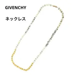 ジバンシー GIVENCHY ネックレス ゴールド×マルチカラー ヴィンテージ風