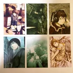 serial experiments lain イラストカード レイン 図録 - メルカリ