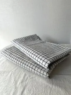≪２枚セット≫ fog linen work リネンテーブルクロス ジェン 美品のサムネイル