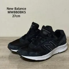 New Balance MW880BK5 27cm ブラック