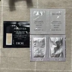 Dior Forever/DECORTEファンデーション 化粧下地サンプルセット