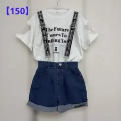 美品★リコシュクレ★150★Tシャツ＆ショートパンツセット