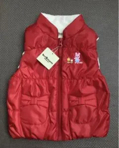 ホットビスケッツ　裏フリースベスト