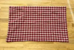 【特別プライス♡】 アメリカンカントリー 大判マルチクロス ランチクロス 赤