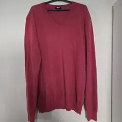 UNIQLO カシミヤ100% ニットセーター Lサイズ　ピンク