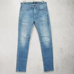 ★グラム クラッシュリメイク ストレッチスキニーデニムパンツ テーパード Ｓのサムネイル