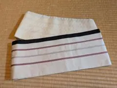 浴衣帯　花柄　麻の葉模様　縞柄