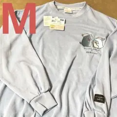 【新品未使用】お文具といっしょ×サンリオ　刺繍トレーナー　猫タキシードサム　M