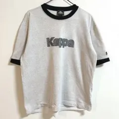 カッパ　Kappa リンガーTシャツ ビッグロゴ Y2K ストリート 古着のサムネイル
