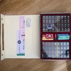 丸善 森林楽【極美品/レッド加工】書斎用高級 素敵な文具シェルフ
