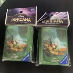 ディズニーロルカナ　公式カードスリープ　 二つセット