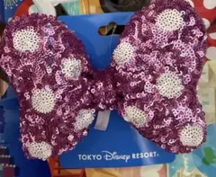 ディズニーリゾート　ミニー ヘアポニー　ヘアゴム　ピンク