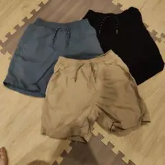 ☆140センチ☆GU ドライショートパンツ[水陸両用]3点セット