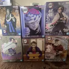 最安値　鬼滅の刃 プライズ フィギュア　童磨 しのぶ　獪岳 まとめ売り