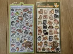 【国内正規品】和柄しば犬and京都水族館限定ボンボンドロップシール2種