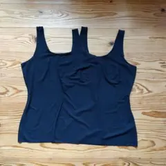 ユニクロ エアリズム ボディシェイパー タンクトップ XXLブラック×2枚 ユニクロ UNIQLO エアリズム ボディシェイパー タンクトップ XL 2枚