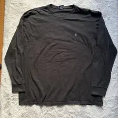 Polo by Ralph Lauren 長袖カットソー XL ダークグレー