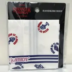 ストレンジャーシングス　スクープスアホイ　ハンカチ　スリーコインズ