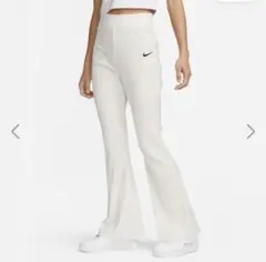 NIKE フレアパンツ ホワイト Sサイズ