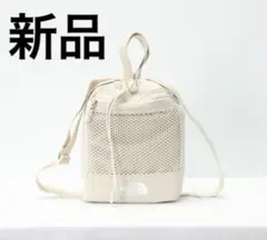 THE NORTH FACE メッシュショルダーバッグ ベージュ