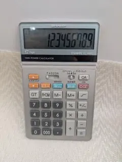 シャープ SHARP 実務電卓 12桁　000桁　 EL-N862 ツインパワー