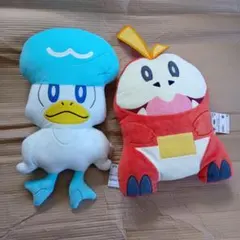 ポケモン　めちゃでか　ぬいぐるみクッション　クワッス・ホゲータ
