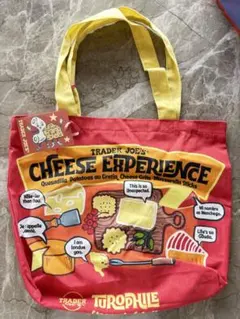 【新品タグ付】Trader Joe’s エコバッグトレーダージョーズ チーズ柄