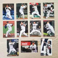 西武ライオンズ 2019年〜20年 プロ野球チップス カード11枚セット