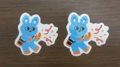 小田急　もころん　シール　2枚セット　牛兵衛