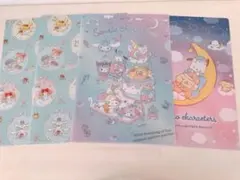 サンリオクリアファイル 4枚セット
