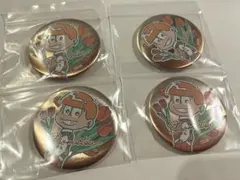 おそ松さん 松野おそ松/チル松缶バッジ＆2018ステッカー　グッズ6点セット