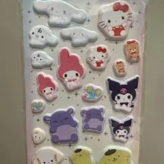 新品未使用　正規品 サンリオ ぷっくりシール サンリオキャラクターズ
