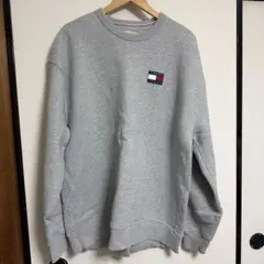 TOMMY JEANS グレー トレーナー XL