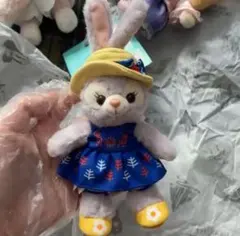 ダッフィー ぬいぐるみバッジ ステラルー　上海ディズニー限定　ディズニーシー