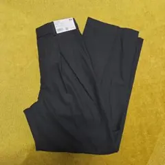 UNIQLO WOMEN タックワイドパンツ M ブラック