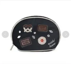 SNIDEL HOME スイーツモチーフポーチ ブラック