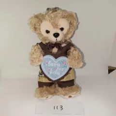 ダッフィー ぬいぐるみバッジ スウィート・ダッフィー2012