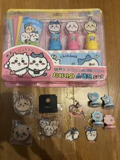 ちいかわ スタンプセット　韓国のサムネイル