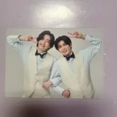 なにわ男子 道枝駿佑 長尾謙杜 公式フォトカード トレカ - メルカリ