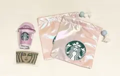 スターバックス　ミニカップ　巾着2枚