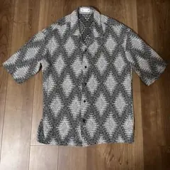 ZARA Sサイズ　半袖　トップス　白　黒　シャツ　ジャケット　メッシュ