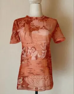 Molly Goddard アニマル柄シアートップス - メルカリ