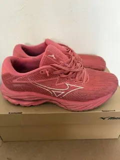 Mizuno Wave Rider 25 ピンク 26.5cm