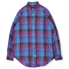 【90s】Ralph Lauren ハンドウーブン マドラスチェック シャツ L