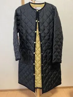 【美品・未使用】【34】トラディショナルウェザーウェア・キルティングロングコート