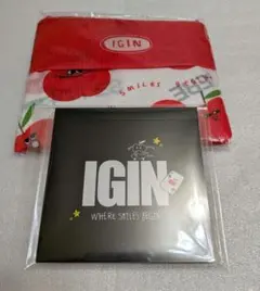 BTS JIN IGIN エコバッグ　メモ　セット　ポップアップ