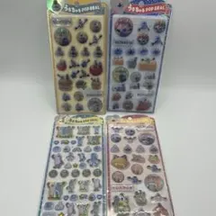 パペット スンスン うるちゅるポップシール 4点セット