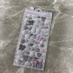 クーリア　ふわふわドロップ　しろくろボンボン